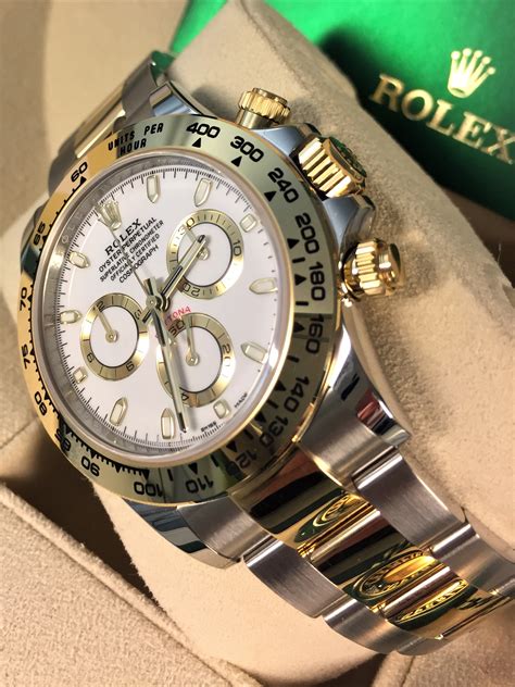 rolex daytona neu lc 100 stahl 2017 weisses zb|rolex daytona 116503.